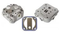 Complete cylinder head for PERKINS Compressor 2488A291, 2488A293