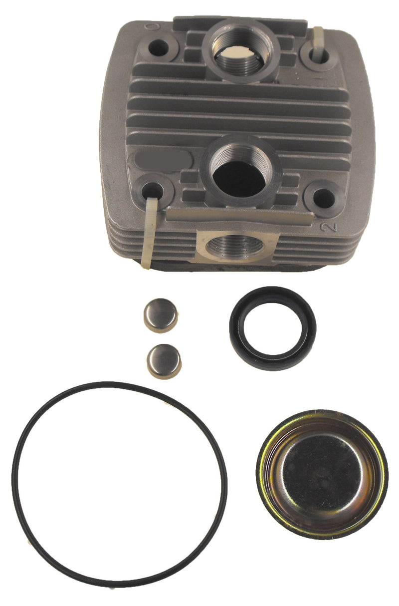 Complete cylinder head for FENDT Compressor G345.880.010.020