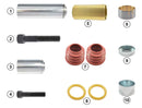 Knorr-Bremse SK7, ST7 Caliper Guide pin and seal kit K004100, K004168, K010766, 803114, A0004205082, 1748131, 2121647, 2198395, 1527854, CKSK.6.2, 3434381500
