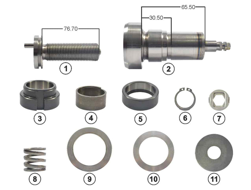 Wabco PAN 19-1, PAN 22-1 Caliper Adjuster mechanism kit CWSK.12.1