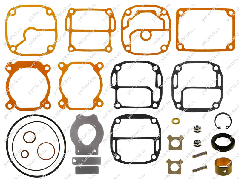 Repair kit for Knorr-Bremse Compressor 1189495, 1194190, 1194215